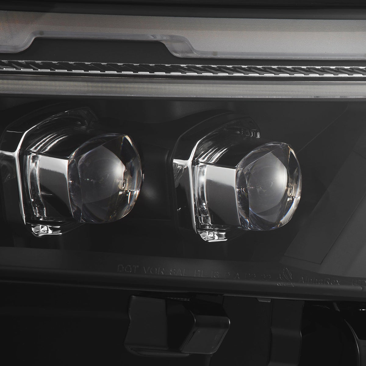 AlphaRex 880858 19-23 Toyota RAV4 NOVA LED Projector Headlights Black