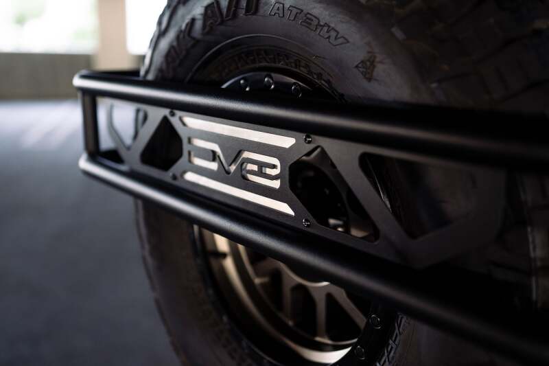 DV8 Offroad 21-23 Ford Bronco Spare Tire Guard & Accessory Mount - #TCBR-01