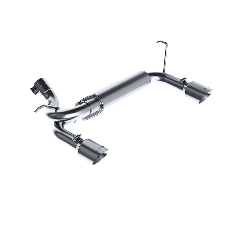 MBRP S5528409 Cat-Back Exhaust System - 2007-2018 Jeep Wrangler JK | T409 Stainless
