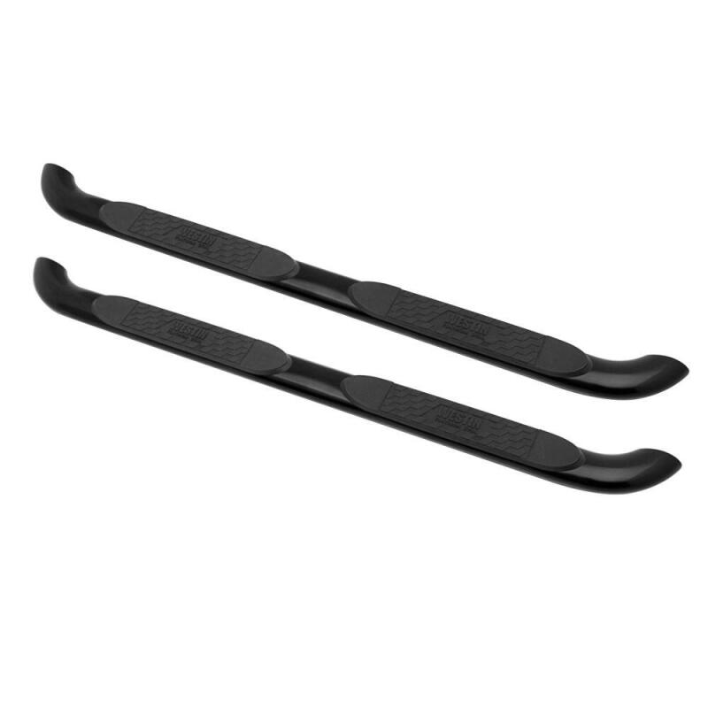 Westin 21-2775 Platinum 4 Oval Nerf Step Bars for 2005-2023 Toyota Tacoma Double Cab Black