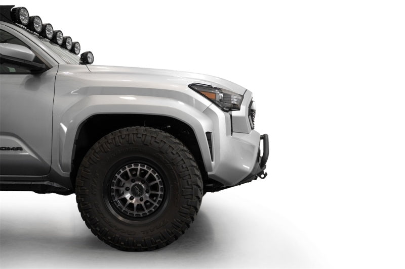 Addictive Desert Designs for 2024+ Toyota Tacoma Stealth Center Mount Winch Front Bumper w/ Top Hoop
