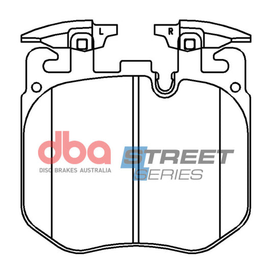 DBA 16-22 BMW 750i/M760i/M850i/Alpina B7 / 2018+ X3 Street Series Front Brake Pads - #DB15108SS