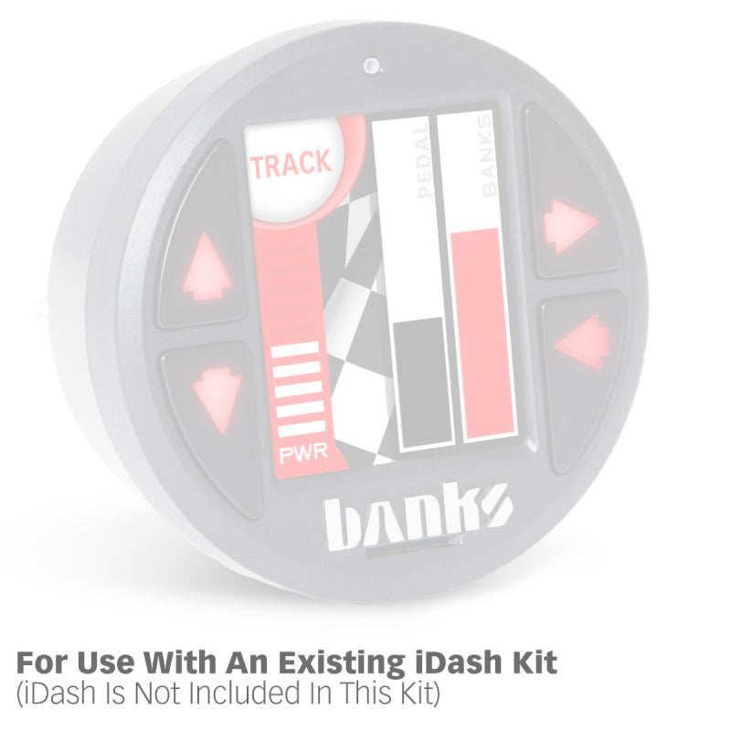 Banks Power Pedal Monster® Kit, Molex MX64, 6 Way, For Use With iDash® 1.8