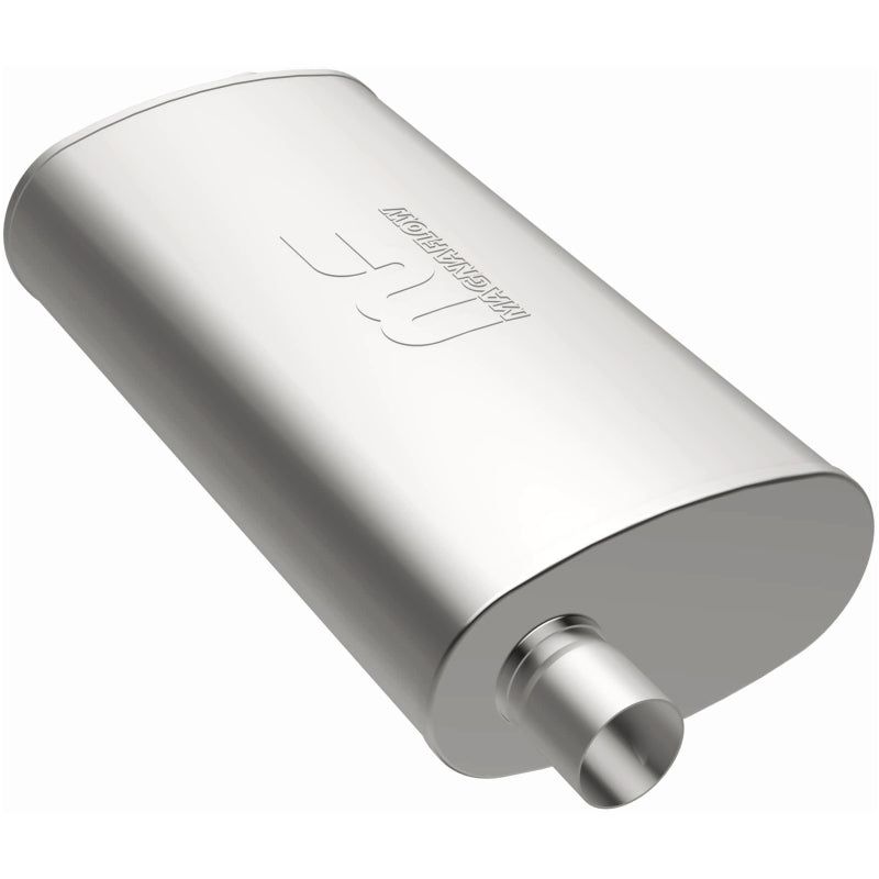MagnaFlow 11236 Muffler Mag SS 14X4X9 2.5/2.5 O/O - #11236