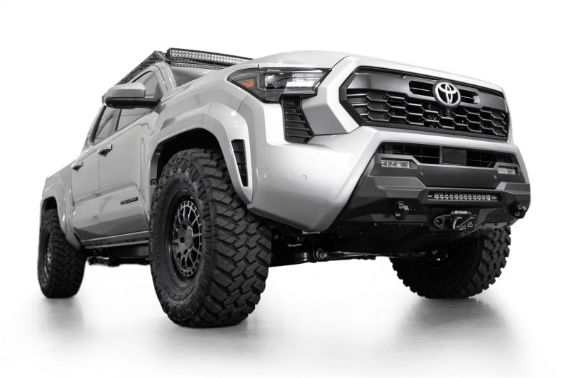 Addictive Desert Designs for 2024 Toyota Tacoma Stealth Center Mount Winch Front Bumper