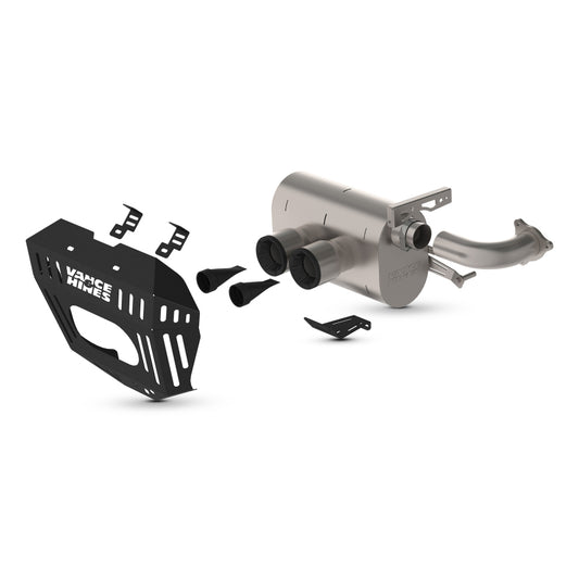 Vance & Hines 11015 Mojave Eliminator Slip-On Stainless for 2022-2024 Polaris RZR Turbo R