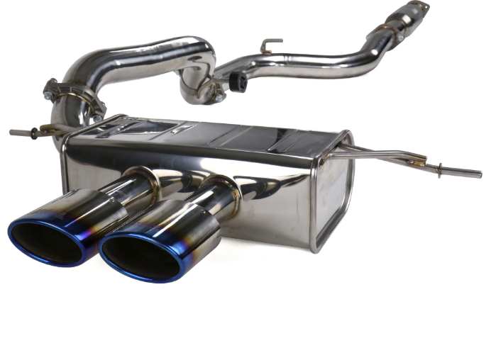 Invidia HS13FFSQ32OT 13-Up Ford Focus ST Q300 Rolled Oval Titanium tip Cat-back Exhaust