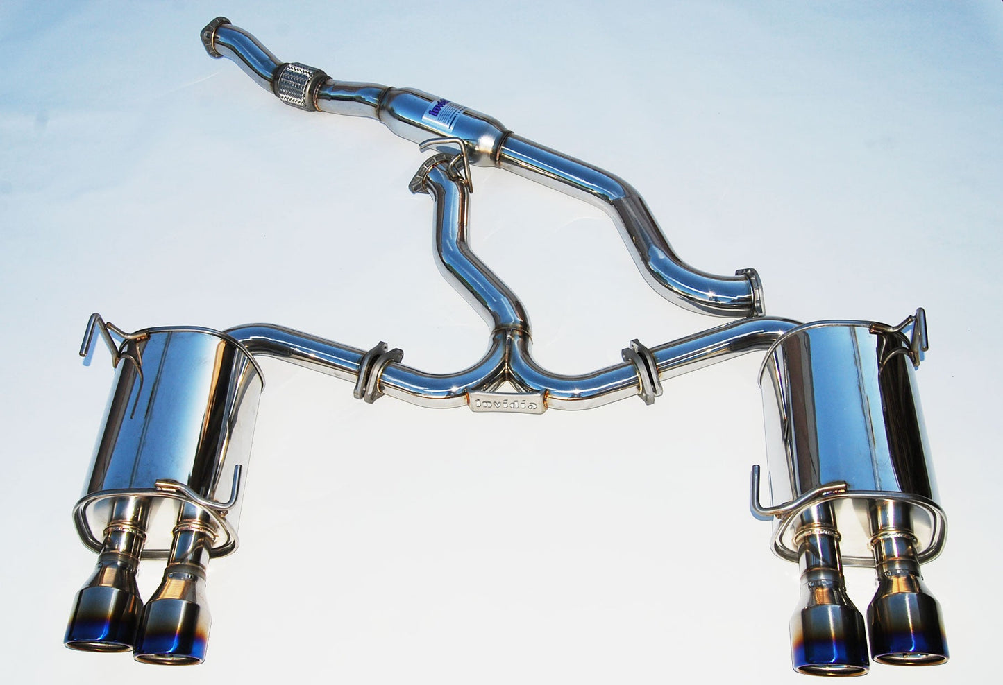 Invidia HS15STIG3T 15-21 Subaru WRX/STI Sedan Q300 Quad Titanium Tips Cat-back Exhaust