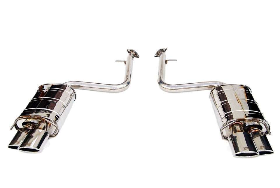 Invidia HS14LRCDR4OS 15-Up Lexus RC350/200T Q300 Quad Rolled S.S. Tips Axle back Exhaust