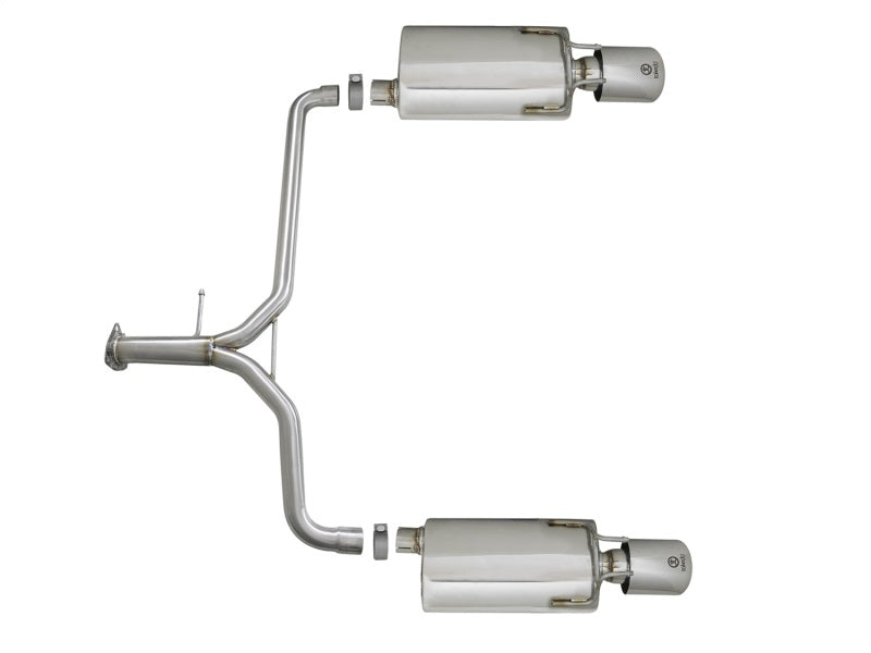 aFe Takeda Exhaust Axle-Back 13 Honda Accord Sport Sedan 2.4L L4 - #49-36604
