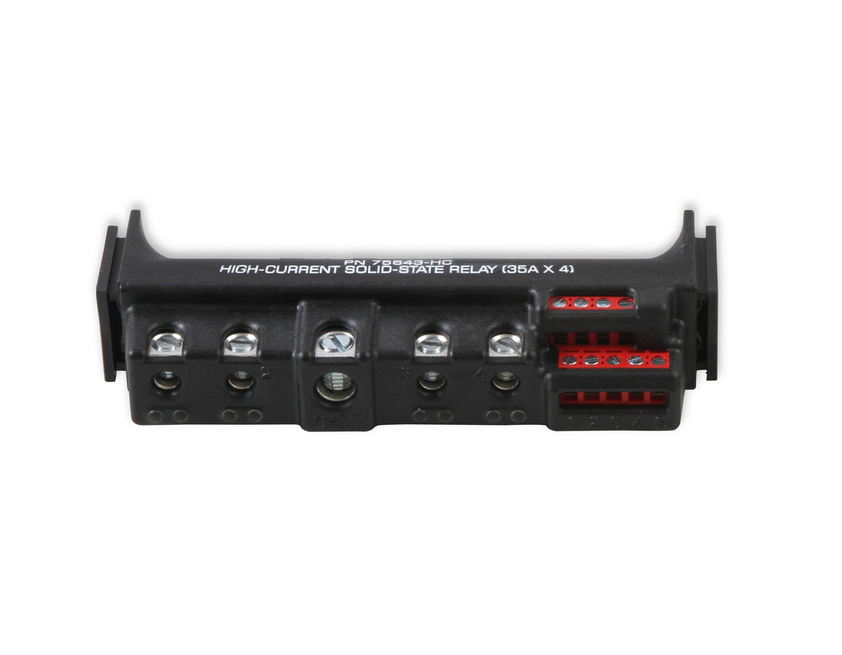 MSD 75643-HC High-Current Solid-State Relay 35Ax4, Black