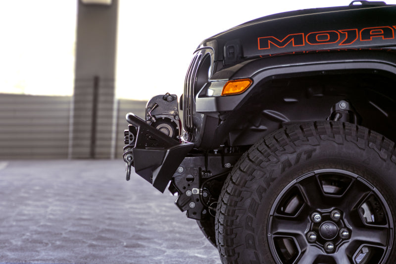 DV8 Offroad 07-23 Jeep Wrangler JK/JL & Gladiator JT FS-1 Series Stubby Front Bumper - #FBJL-11