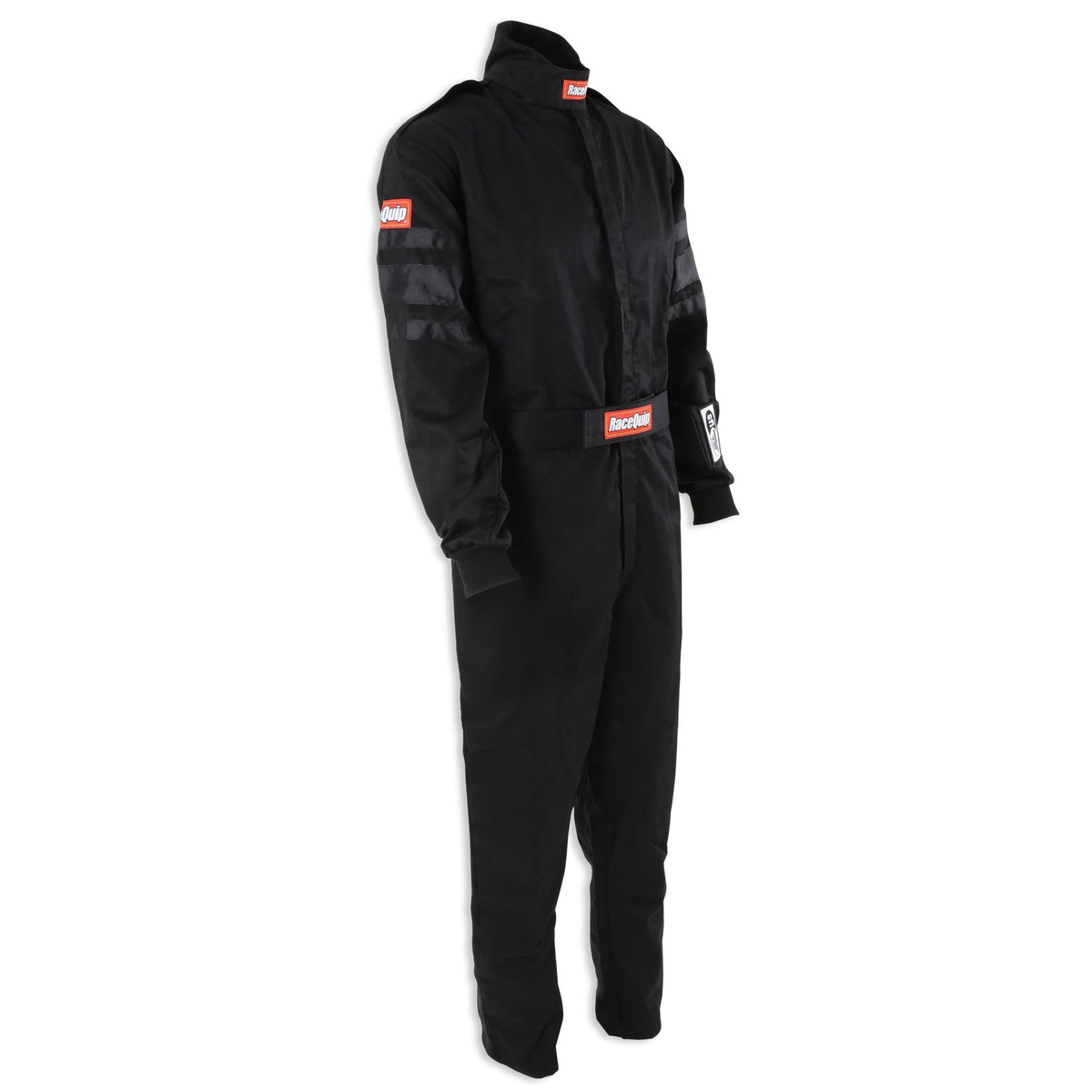RaceQuip 110002 Black SFI-1 1-Layer Suit - Small