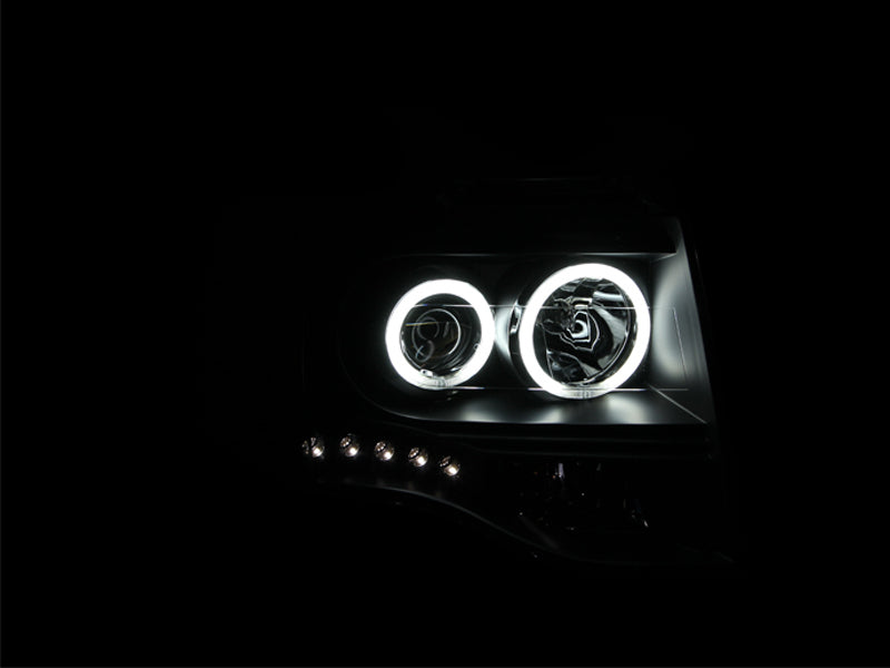 ANZO 2007-2014 Ford Expedition LED Projector Headlights
