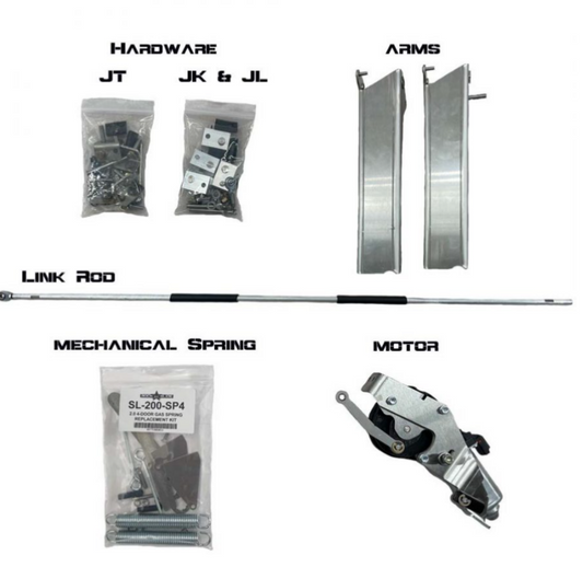 Rock Slide Engineering Rebuild Kit for Gen2 Step Sliders - JL 4DR DRVR