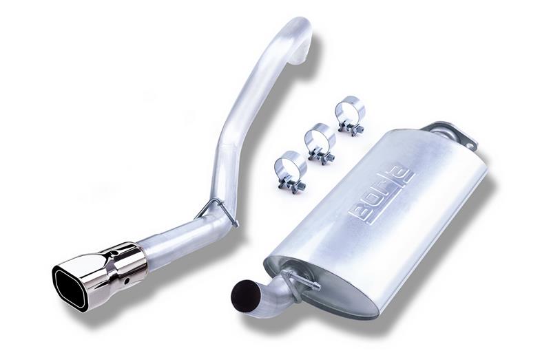 Borla 14924 00-06 Jeep Wrangler Sport/SE/X/Rubicon Sahara 2.5L/4cyl 4.0L/6cyl SS Catback Exhaust - #14924