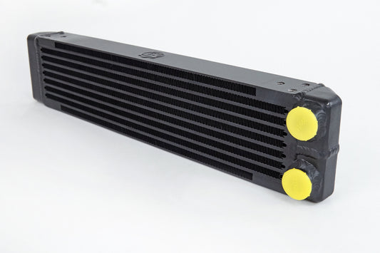 CSF 8201 Universal Dual-Pass Oil Cooler - M22 x 1.5 Connections 22x4.75x2.16