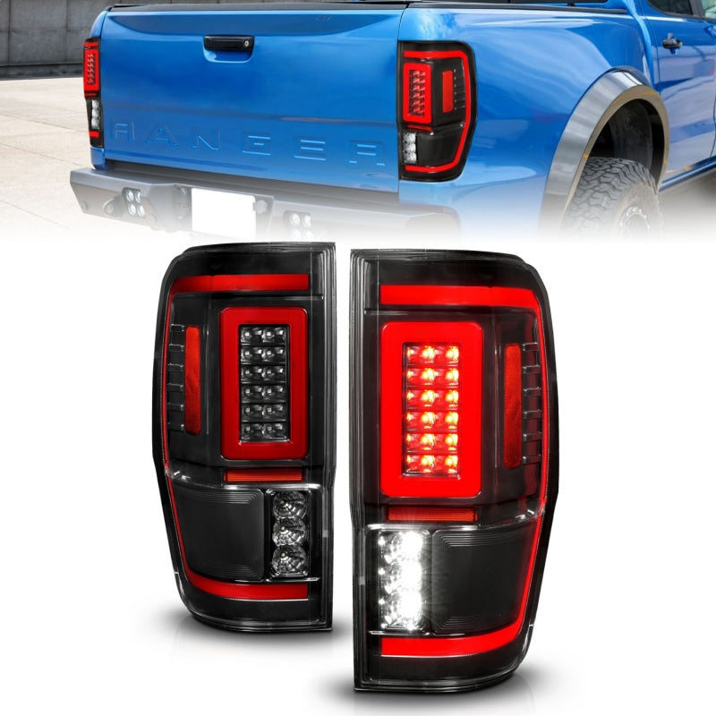 ANZO 2019-2023 Ford Ranger LED Taillights