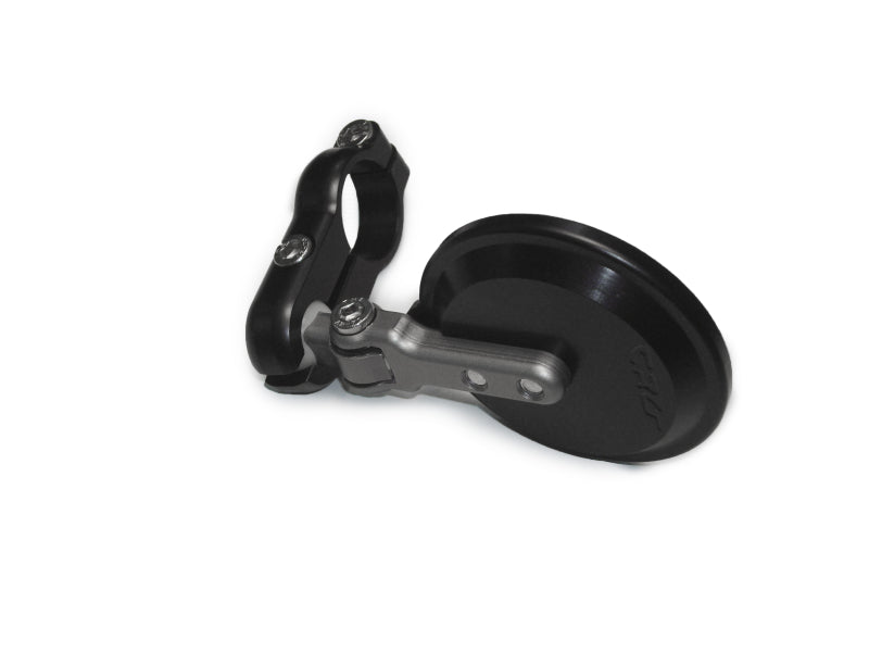 CRG Constructors BSLS-100 Blindsight Folding 2in Round Bar End Mirror Black