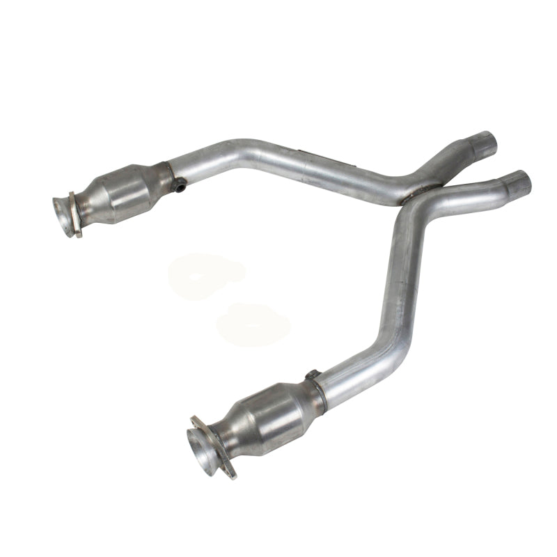 BBK Performance 1461 Short Mid X-Pipe with Catalytic Converters (2-1/2 in) for 2011-2014 Ford Mustang V6 3.7L