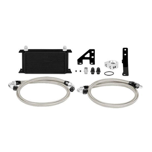 Mishimoto 15 Subaru STI Oil Cooler Kit - Black - #MMOC-STI-15BK