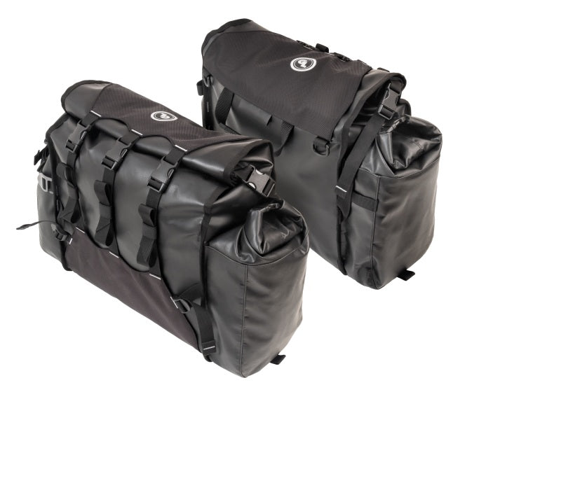 Giant Loop RTW23-B Round the World Panniers 90+L Black Motorcycle