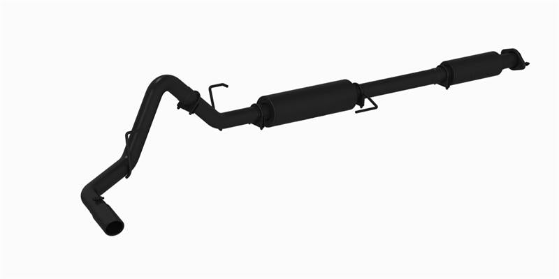 MBRP S5256BLK Armor BLK Cat-Back Exhaust - 3-Inch Single Side Exit | Black Coated Aluminized