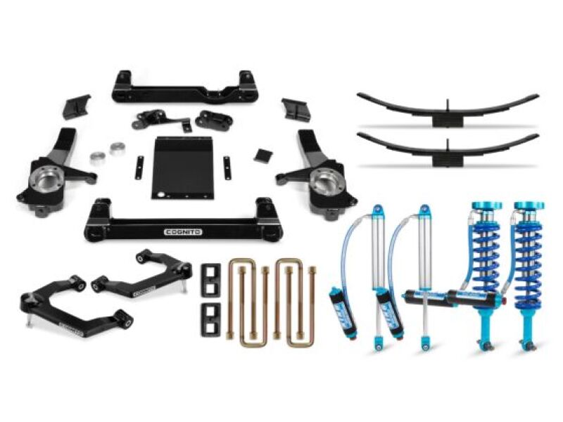 Cognito Motorsports 510-P0955 6-Inch Elite Lift Kit with King 2.5 Remote Reservoir Shocks for 2019-2024 Chevrolet Silverado / GMC Sierra 1500