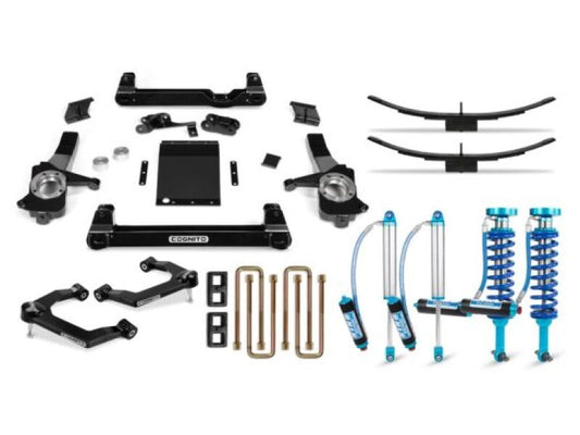 Cognito Motorsports 510-P0955 6-Inch Elite Lift Kit with King 2.5 Remote Reservoir Shocks for 2019-2025 Chevrolet Silverado / GMC Sierra 1500