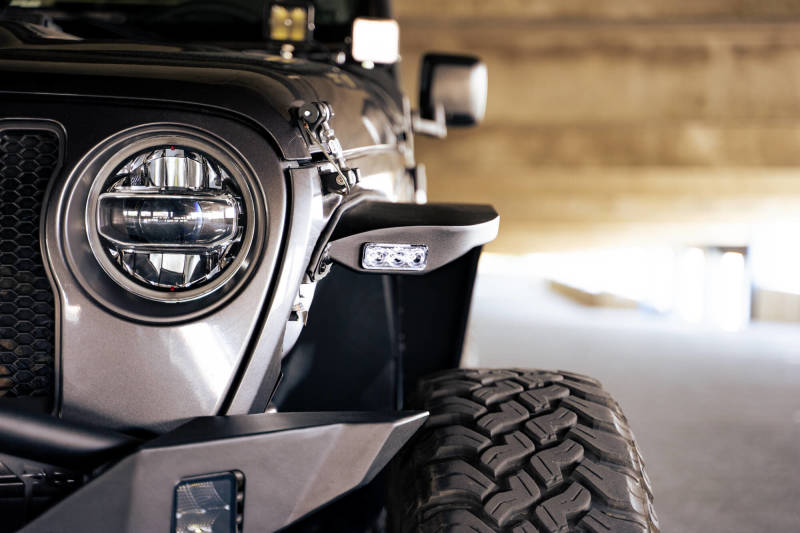DV8 Offroad 18-23 Jeep Wrangler JL Slim Fender Flares - #FDJL-07