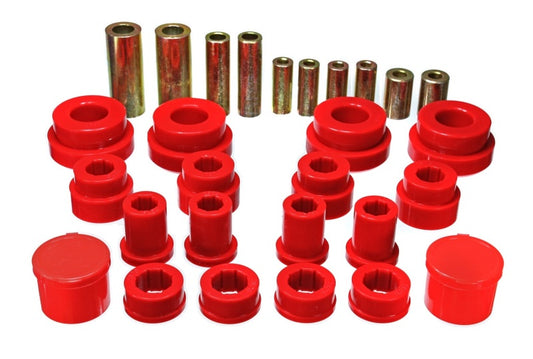 Energy Suspension for 2002-2009 350Z Red Front Control Arm Bushing Set 7.3121R