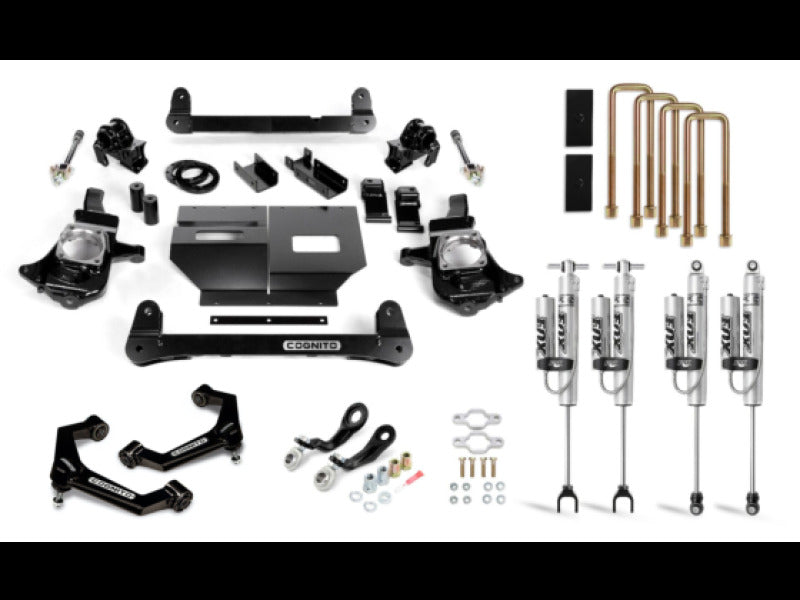 Cognito Motorsports 110-P0967 4-Inch Performance Lift Kit with Fox PSRR 2.0 Shocks for 2011-2019 Chevrolet Silverado / GMC Sierra 2500 HD / 3500 HD