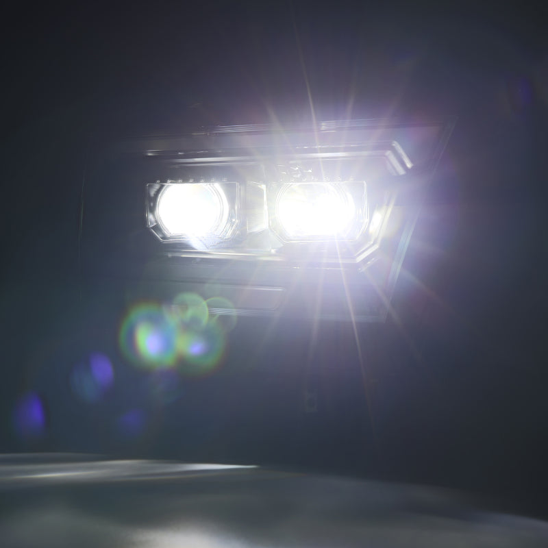 AlphaRex 880576 19-22 Dodge Ram 1500 LUXX LED Projector Headlights Black with Sequential Activation Light/Sequential Signal/DRL