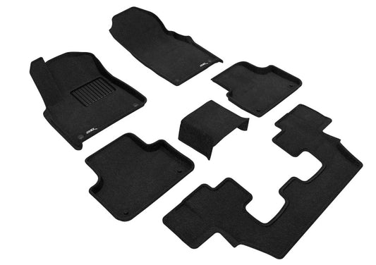 3D MAXpider Elegant Front, Rear & 3rd Row Floor Mats for 2017-2024 Audi Q7 +4 more