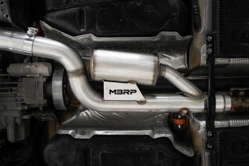 MBRP S4601304 15-18 Audi S3 304SS 3in Quad Split Rear Exit C/B System - #S4601304