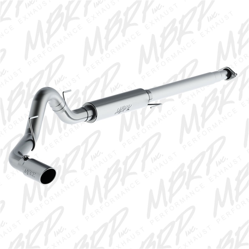 MBRP S5259304 Armor Pro Cat-Back Exhaust - 4-Inch Single Side Exit | T304 Stainless