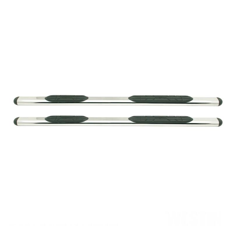 Westin 22-5020 Premier 4 Oval Nerf Step Bars 75 in Stainless Steel