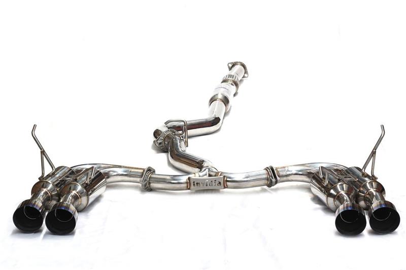 Invidia HS11STIGM4SS 11-14 Subaru WRX/STI Sedan Gemini R400 Quad S.S.Tips Cat-back Exhaust