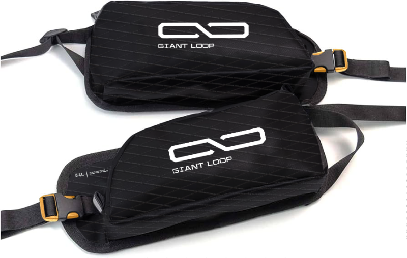 Giant Loop PNN25-B Pannier Pockets 4L Black Motorcycle