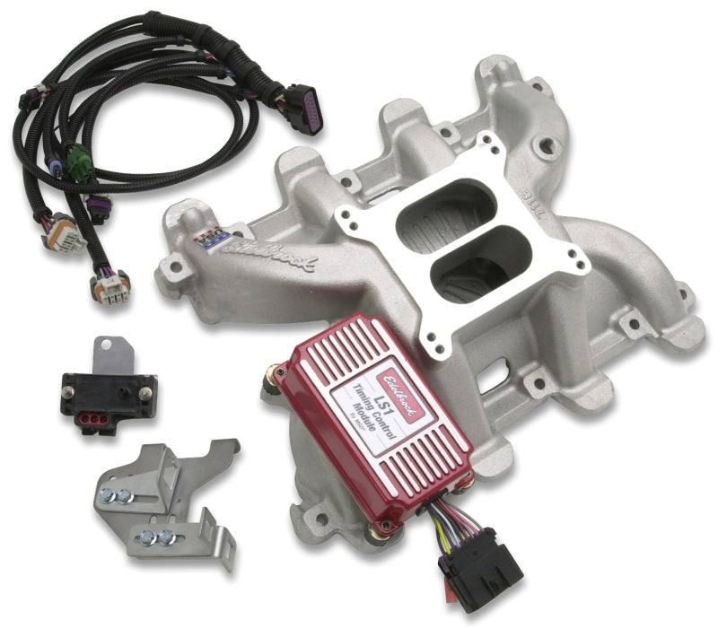 Edelbrock 7118 SBC LS1 Carbureted Manifold