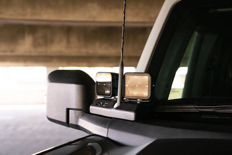 DV8 21-22 Ford Bronco A-Pillar Pod Light Mounts - #LBBR-02