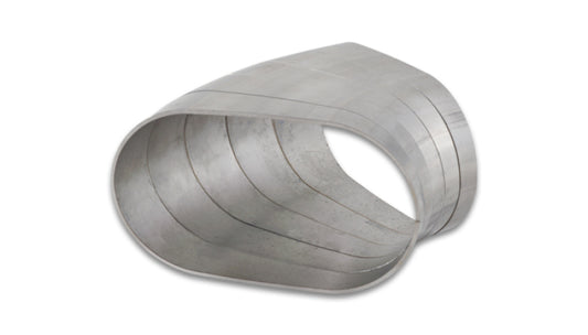 Vibrant Horizontal 304 SS Nominal 3 in. Oval/3.75 in. Centerline Radius, 9