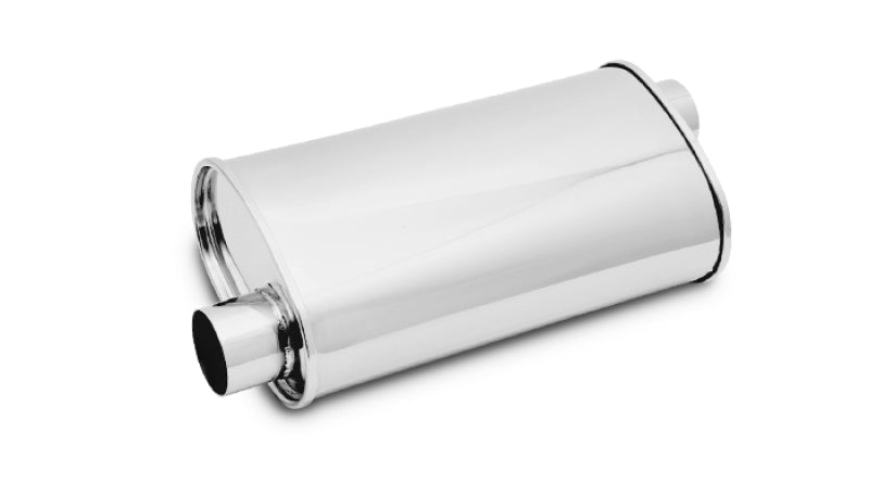 Vibrant StreetPower Oval Muff 5in x 9in x 15in long body 3in inlet I.D. 1127