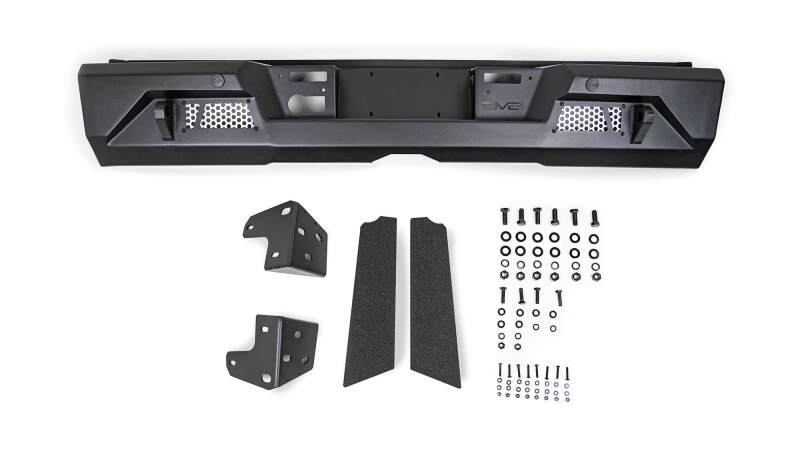 DV8 Offroad 2022-2023 Toyota Tundra MTO Series Rear Bumper - #RBTT2-04