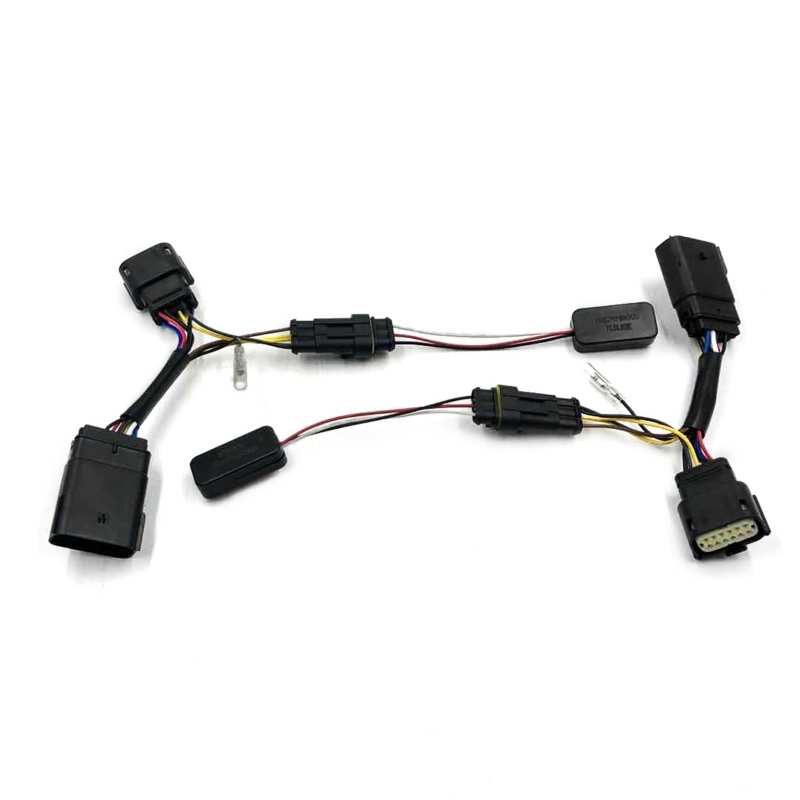 AlphaRex 810016 19-20 Ram 1500 Wiring Adapter Stock LED Projector Headlight to AlphaRex Headlight Converter