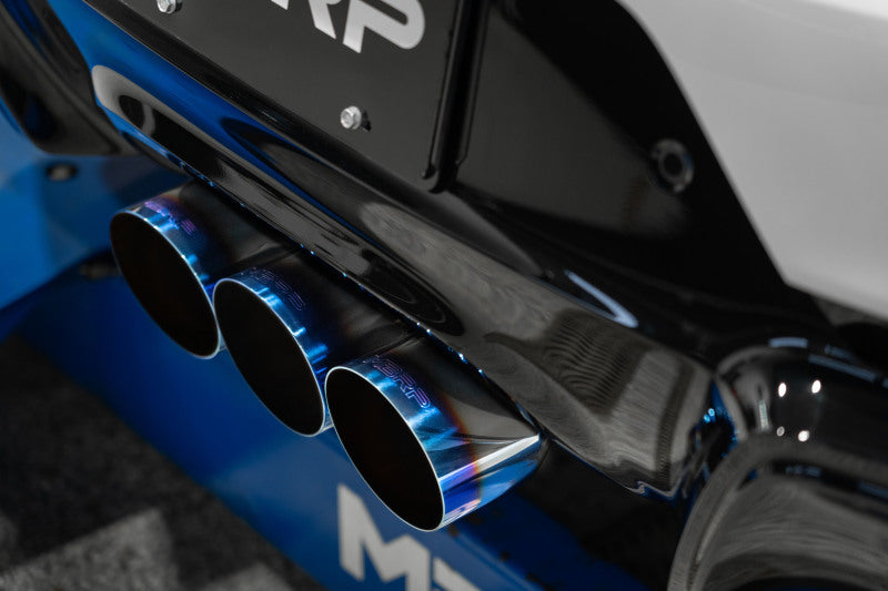 MBRP Integra Type-R 3in Cat-Back Triple Center Outlet Exhaust w/Burnt
