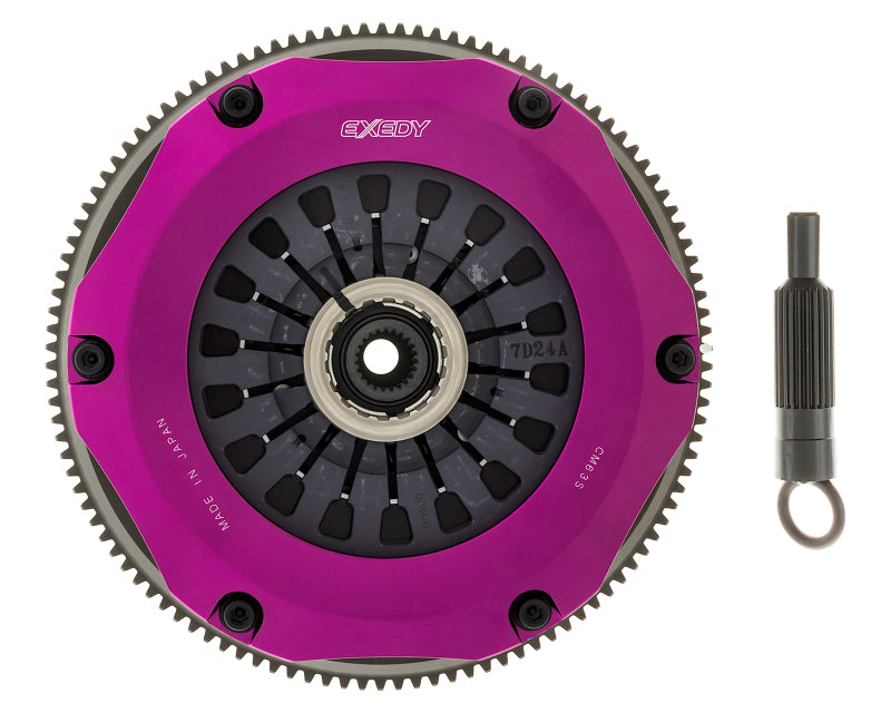 Exedy for 96-06 Mitsubishi Evo 4-9 4G63T 2.0L Twin-Organic Stage 5 Clutch Kit