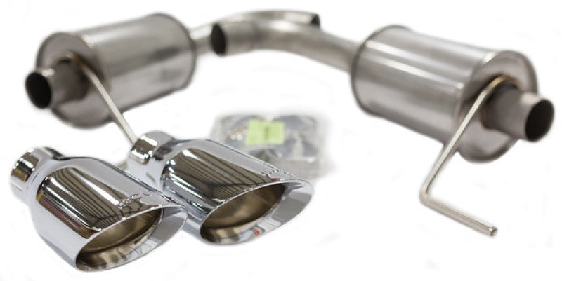 Roush 3.7L/2.3L V6/I4 Exhaust Kit for 15-26 Ford Mustang Round Tips 421837