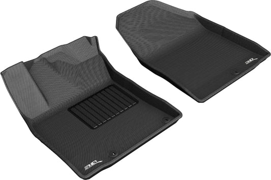 3D MAXpider Kagu Front Floor Mats for 2019-2020 Hyundai Kona Electric