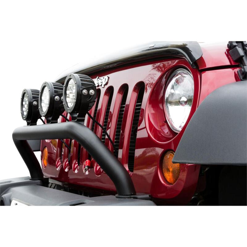 Westin 46-43635 Bull Bar/Light Bar Black Wrinkle for 2007-2018 Jeep